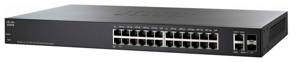 Коммутатор Cisco SF220-24P