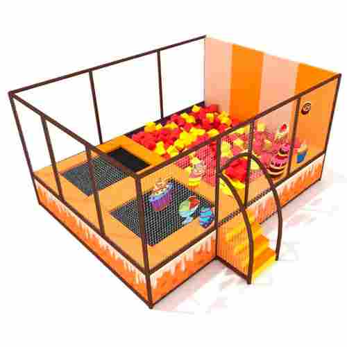 Батутная арена «Карамельное настроение» 5×4 м, 2 батута, с поролоновой ямой
