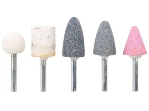 Шарошки по камню абразивные штифт 6мм (5шт/уп)