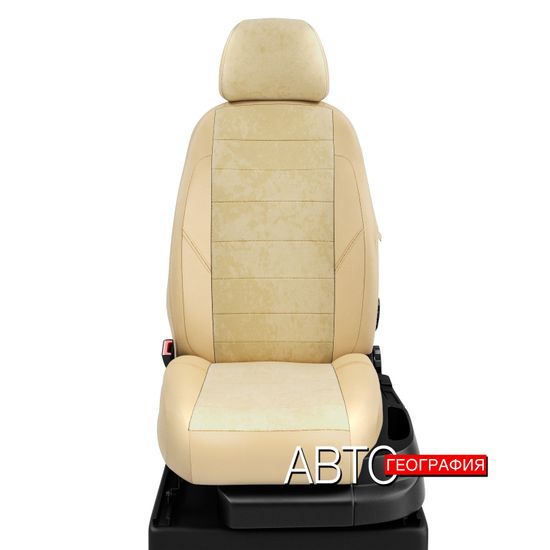 Чехлы на сиденья Mitsubishi Carisma (1995-2003) хэтчбек из алькантары