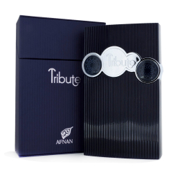 Afnan Tribite Blue в картонной коробке — парфюмерная вода для мужчин.