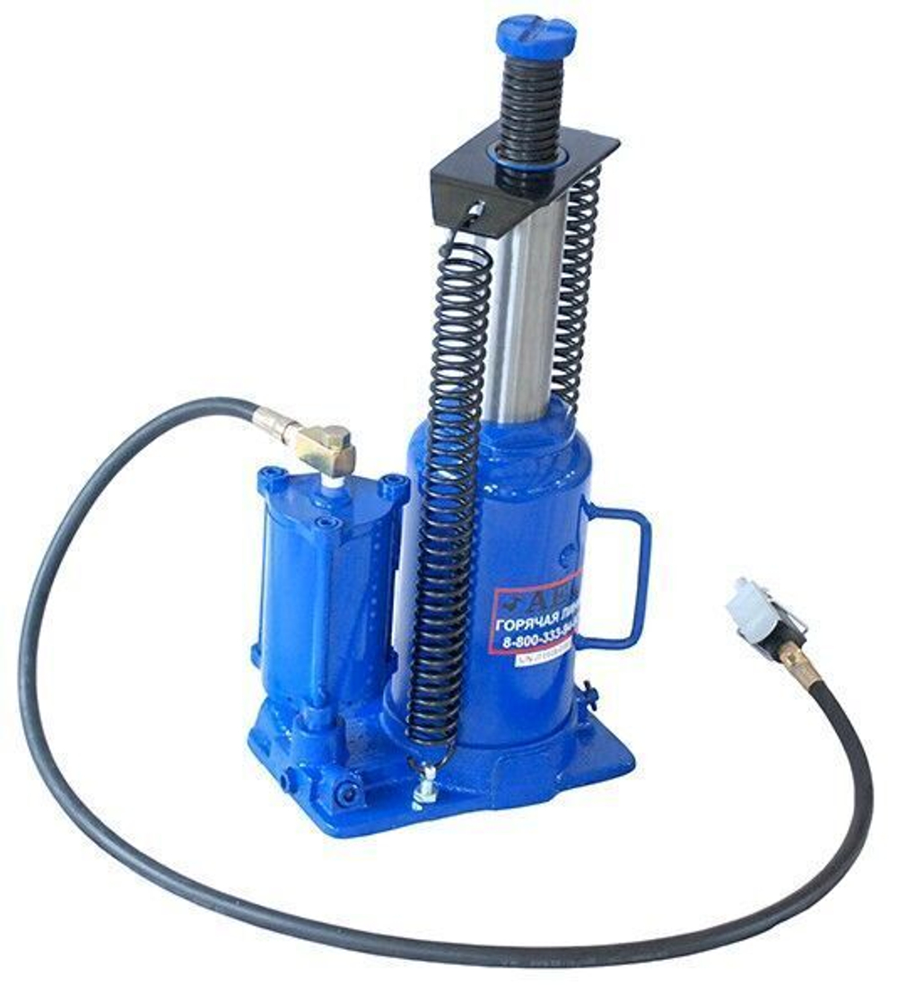 Домкрат пневмогидравлический 20 т бутылочный Т21020 AE&T