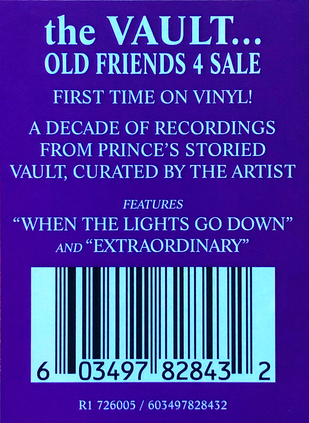 Prince / The Vault ... Old Friends 4 Sale (LP)