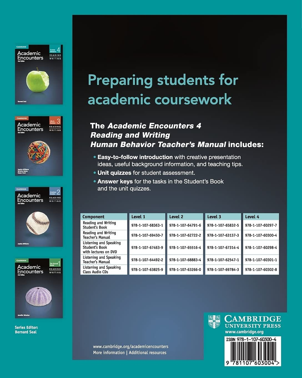 Academic Encounters: Human Behaviour Teacher's Manual Reading and Writing 2nd Edition Книга для учителя