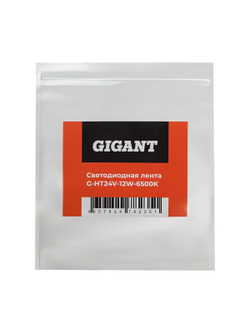 Светодиодная лента Gigant 5м, IP20, 1200Лм, SMD5050, 6500К G-HT24V-12W-6500K