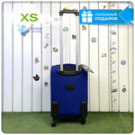 Маленький чемодан L'Case Amsterdam, синий, S