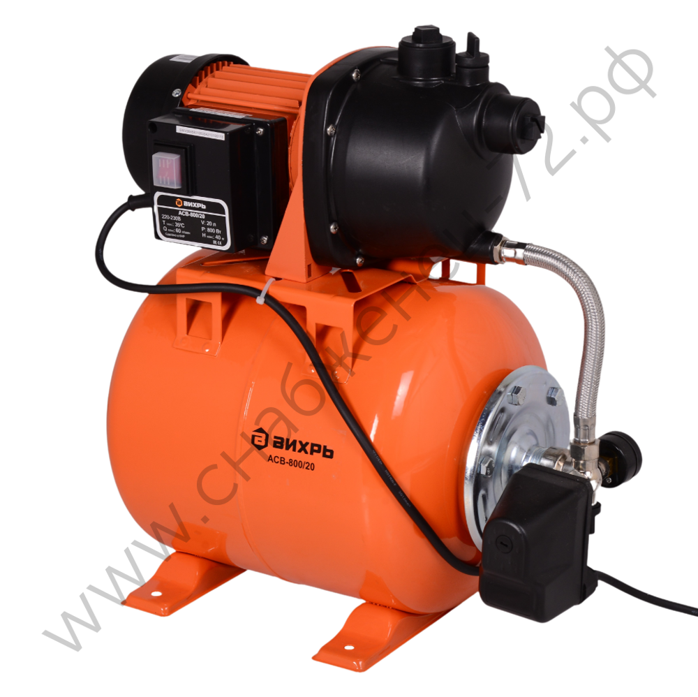 Насосная станция ВИХРЬ АСВ-800/20