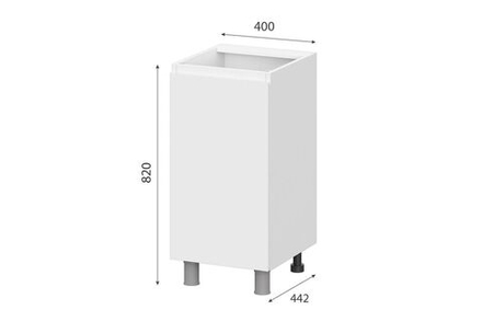Одри (Мебельный фонд) 4с1 Тумба 400мм