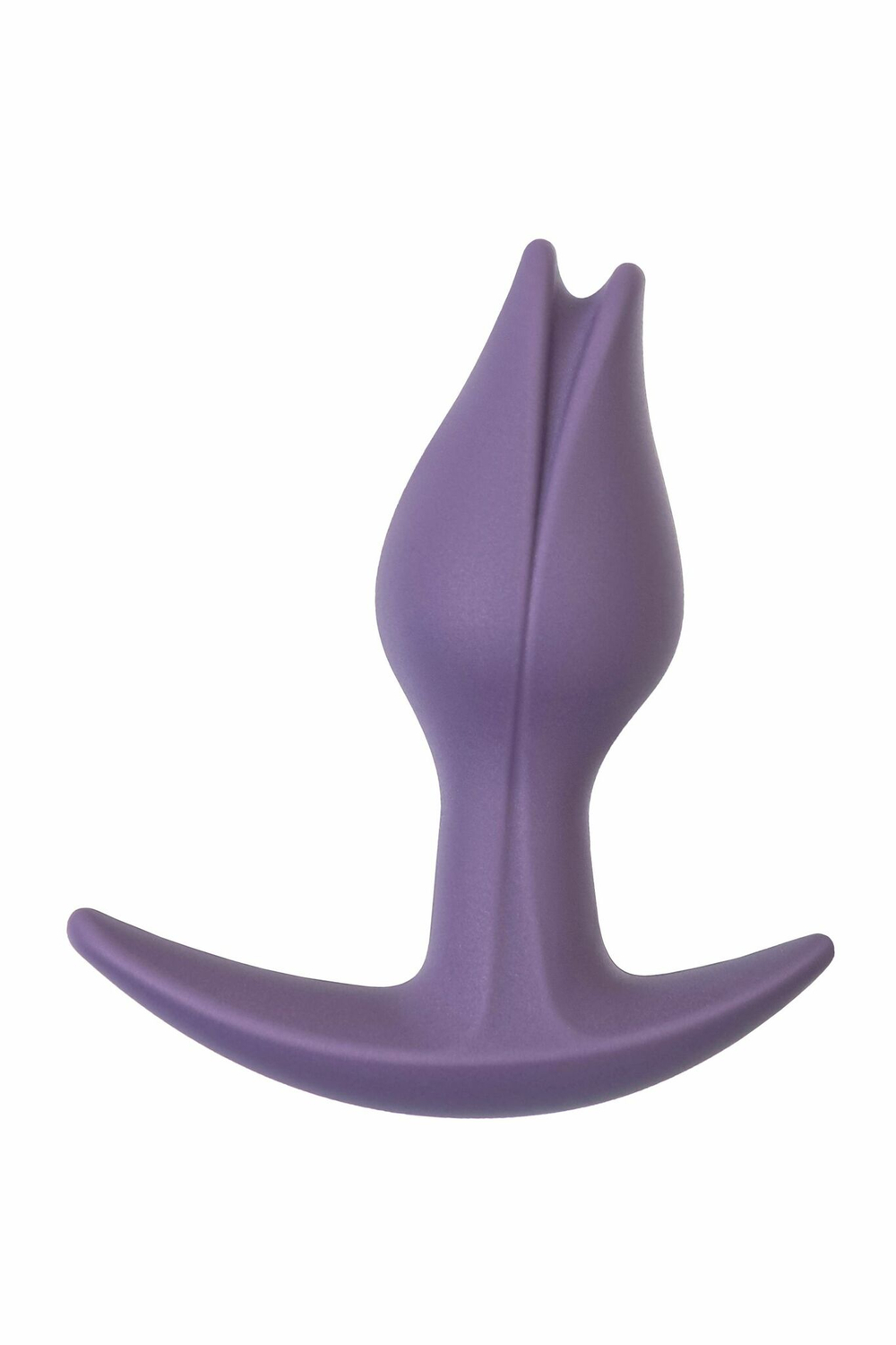 Фиоелетовый анальный стимулятор Bootie Fem - 8,5 см. (Цвет: фиолетовый)