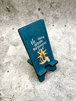 Подставка для телефона деревянная