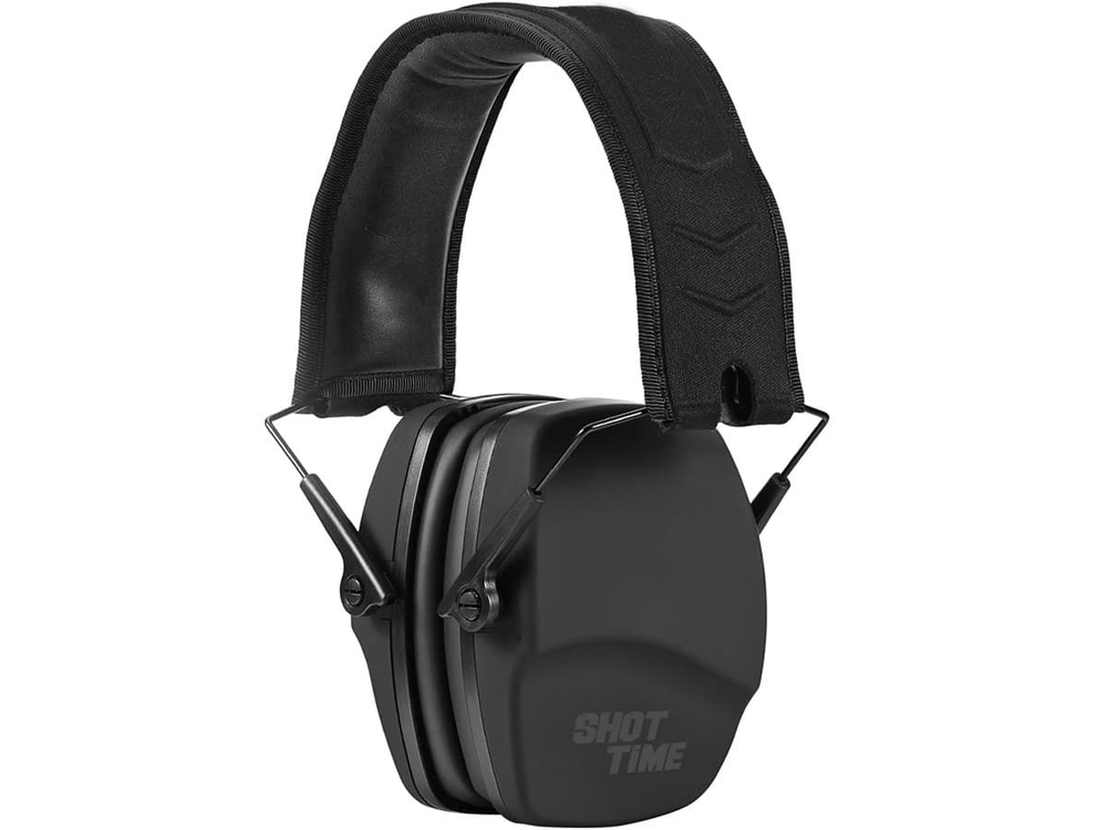 Наушники противошумные ShotTime 16, NRR 25dB, чёрные