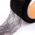 Лента паутинка термоклеевая 25мм*10м, цвет черный