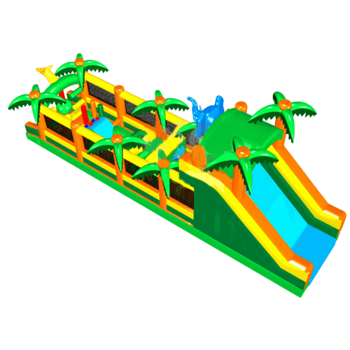 Надувная полоса препятствий "Пальмовый оазис"