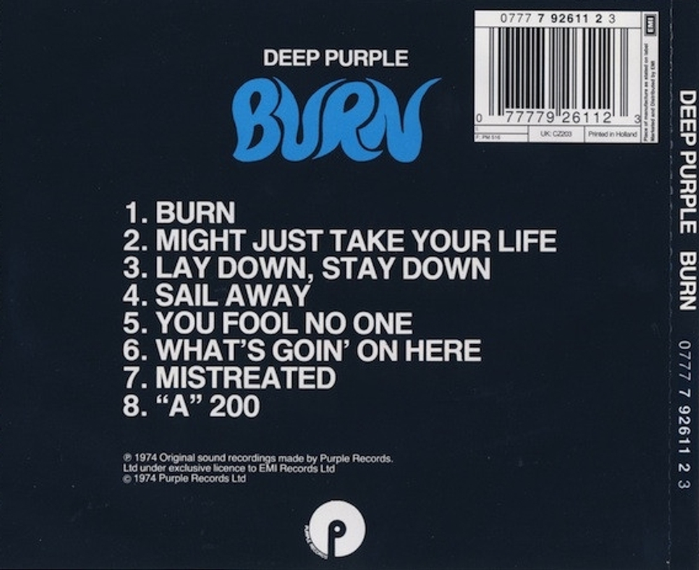Deep Purple / Burn (CD)