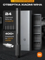 Отвертка Xiaomi аккумуляторная 24в1 MiJia Electric Screwdriver набор для точных работ