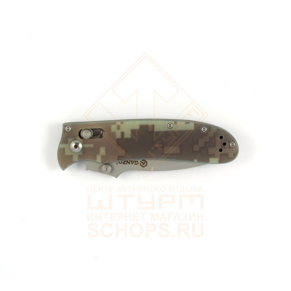 Нож складной Ganzo G704, Camo