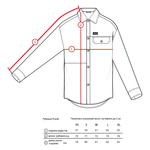 Флисовая рубашка Shirt Puzzle Navy
