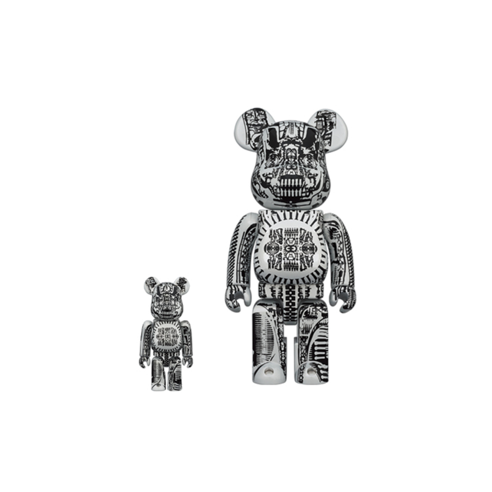 Дизайнерские игрушки BE@RBRICK H.R.GIGER, 4530956590974