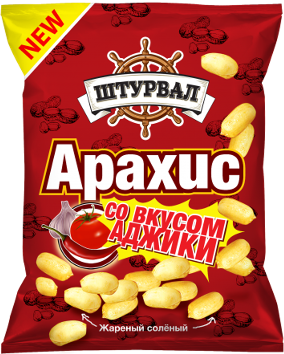 Арахис жареный Аджика 50г (25шт)