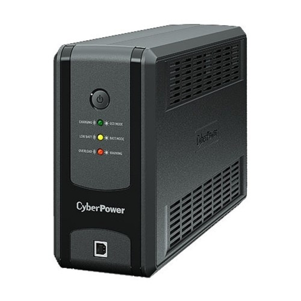 Источник бесперебойного питания CyberPower UT850EG ИБП (Line-Interactive, Tower, 850VA/480W USB/RJ11/45 (3 EURO), 12В/7 Ач х 1)