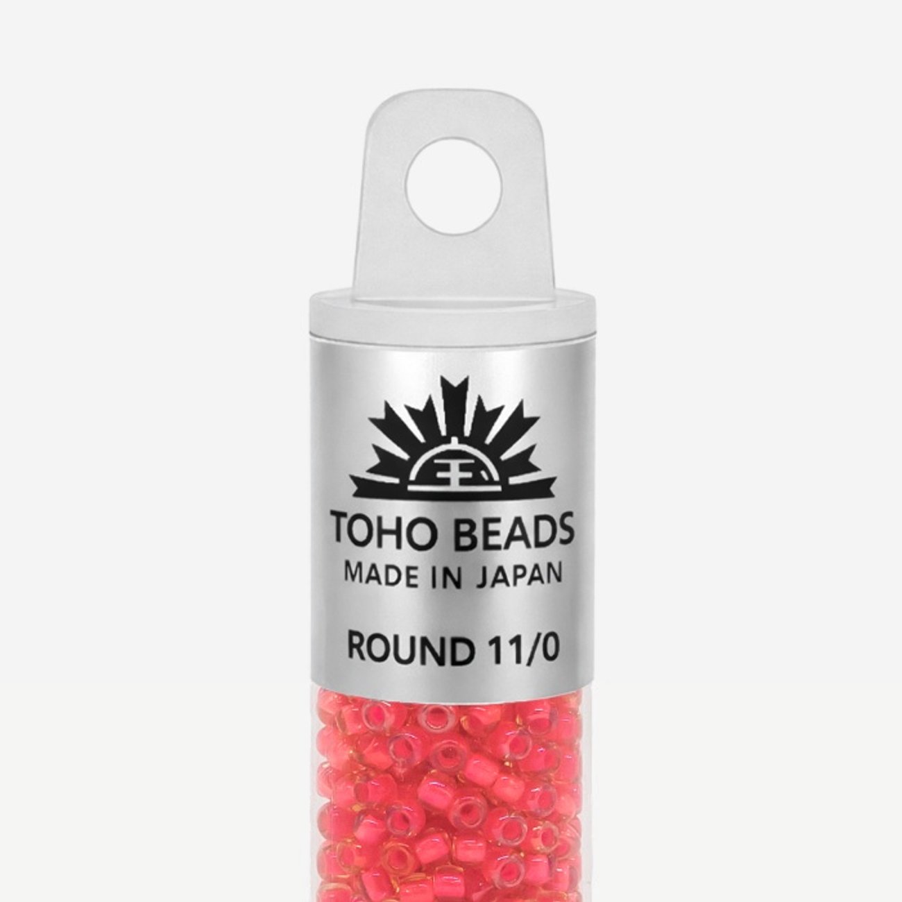 Японский бисер TOHO Round 11/0 (№979), окрашенный изнутри глянцевый