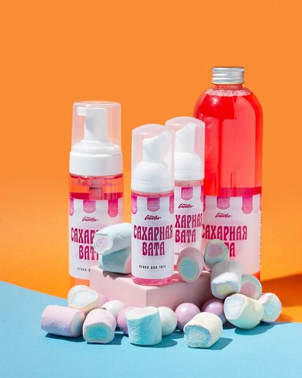 Пенка для тату и пм "Сахарная вата" (Синева)