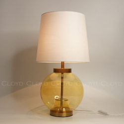 Настольная лампа Cloyd ENEIDA T1 / выс. 63 см - латунь (арт.30123)