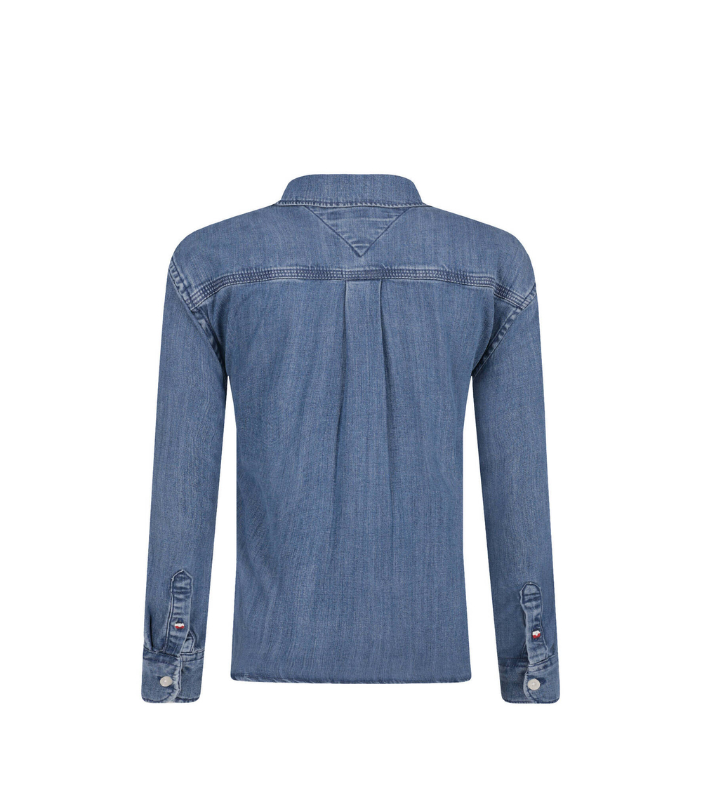 Рубашка Tommy Hilfiger - голубой(KB0KB08519)