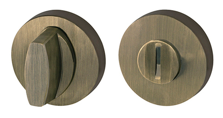 Ручка поворотная BK6.R.URB52 (WC-BOLT BK6/URB) АВ-7 бронза