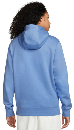 Мужская теннисная кофта Nike Sportswear Club Fleece Pullover Hoodie - polar/polar/white
