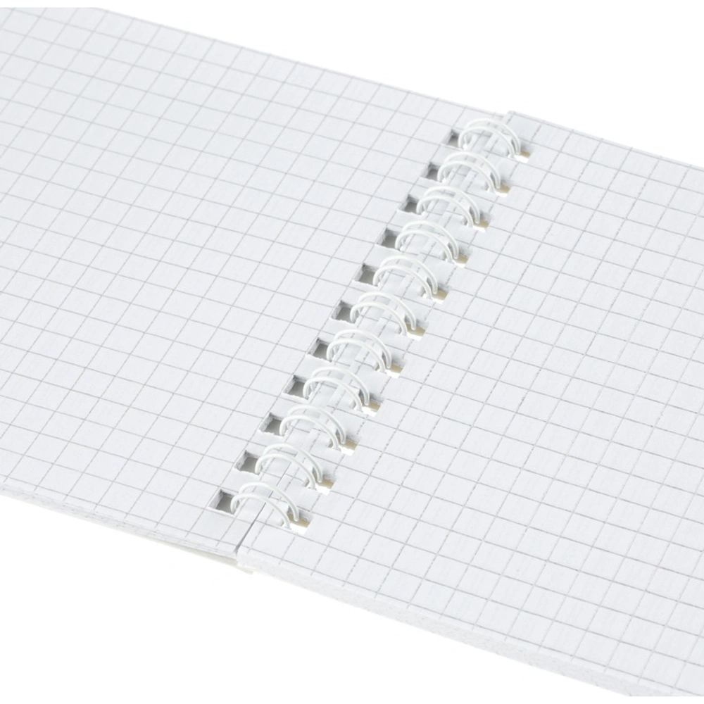 Блокнот Attache Colors of city А6 40 листов синий в клетку на спирали