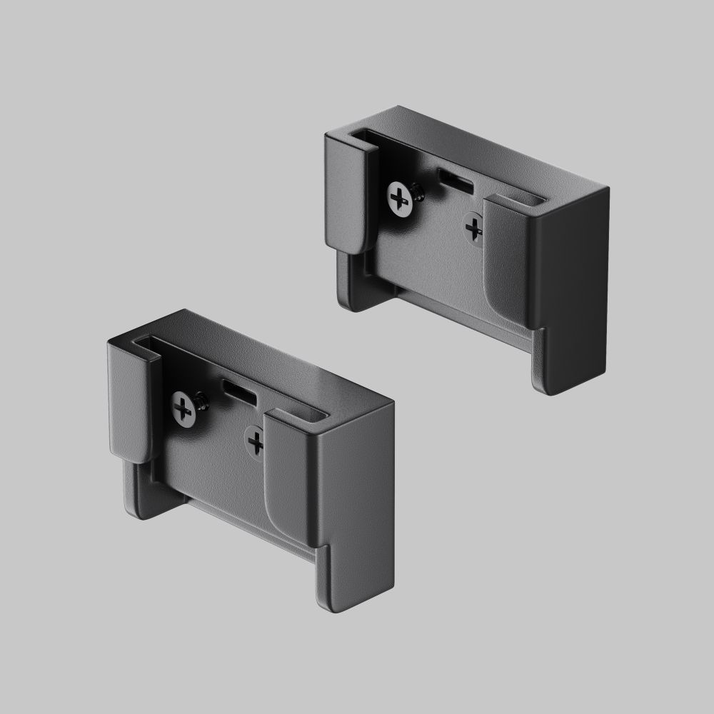 Заглушка двойная   черная, 2 шт Maytoni TRA130BECDuo-B