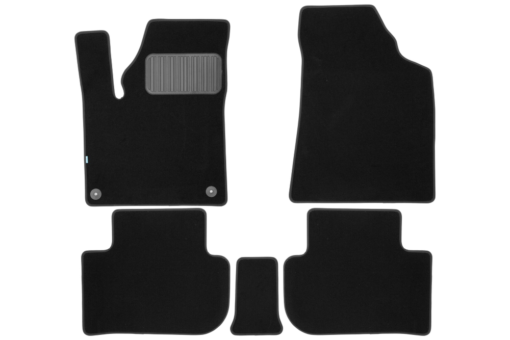 Коврики в салон Klever Premium FAW Besturn T77 2021- кроссовер, 5шт. (текстиль) арт.KLEVER0506201522110KH