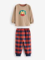 Пижама для мальчика Next K98-565, 3 шт., Синий, Зеленый, Бежевый