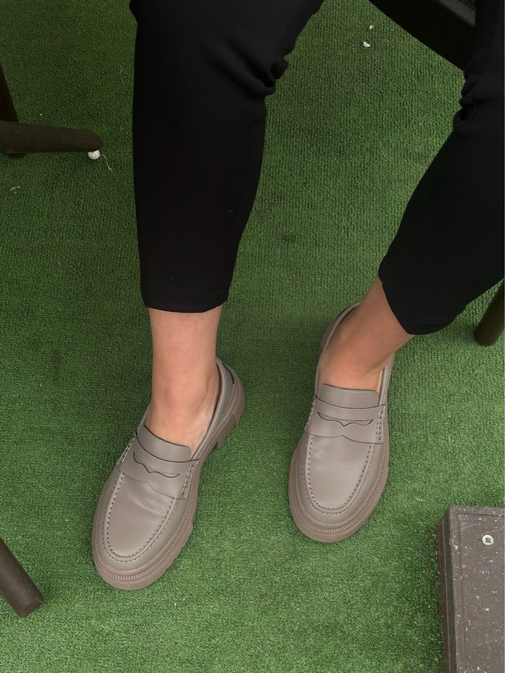 Лоферы из натуральной кожи