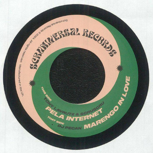 Tony Lavrutz, Scruscru, DJ Pecan - Pela Internet / Marengo In Love - 7''