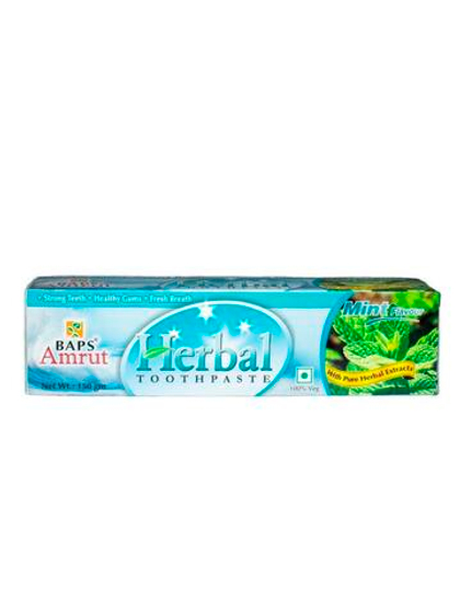 Зубная паста Baps Amrut, травяная с мятой, 150 г