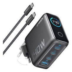 Зарядное устройство Anker Zolo Charger 140W 4-port with USB-C Cable (B26973Z1)