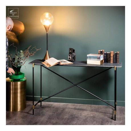 Столик консольный Objet de Curiosite Console black marble oc_fe110