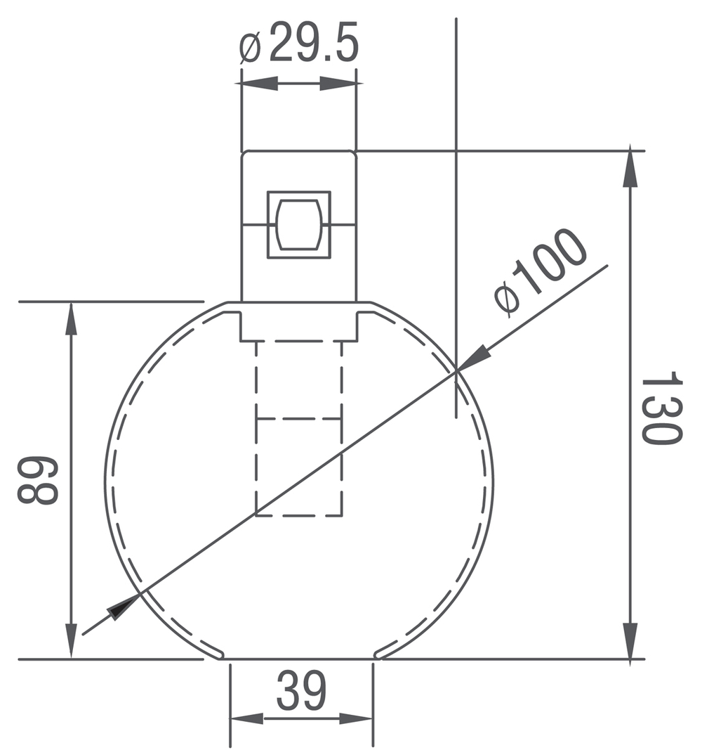 Светодиодный светильник для магнитной модульной системы, 5Вт