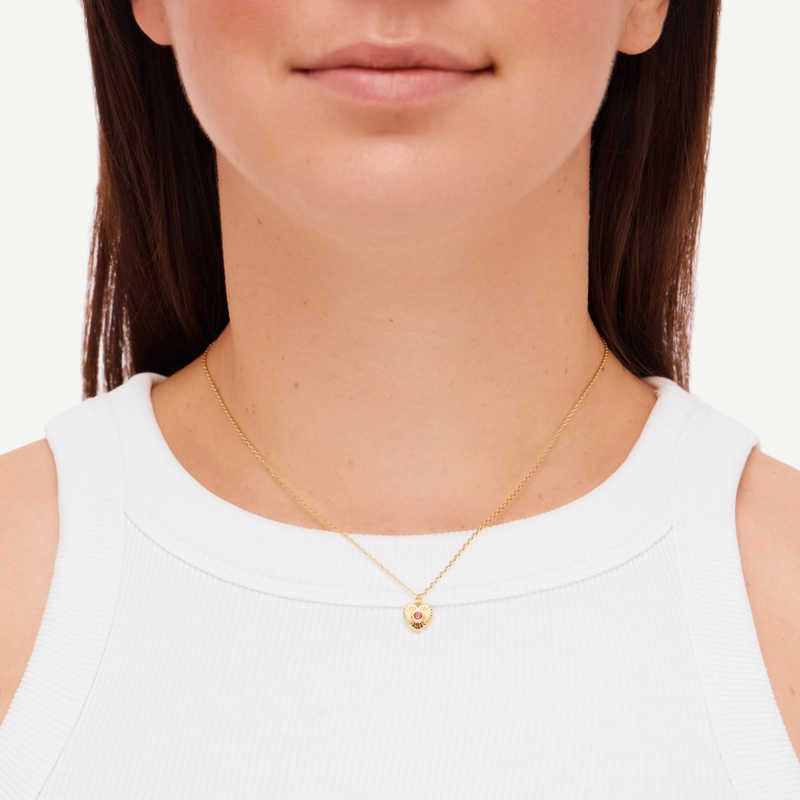 Колье Глубоко в Сердце – Золото