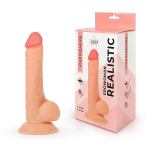 Реалистичный фаллоимитатор 20см с мошонкой на присоске Bior Toys Erowoman ER-30065
