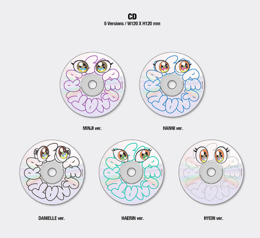 Альбом NewJeans - Supernatural (NJ X MURAKAMI Cross Bag ver.)