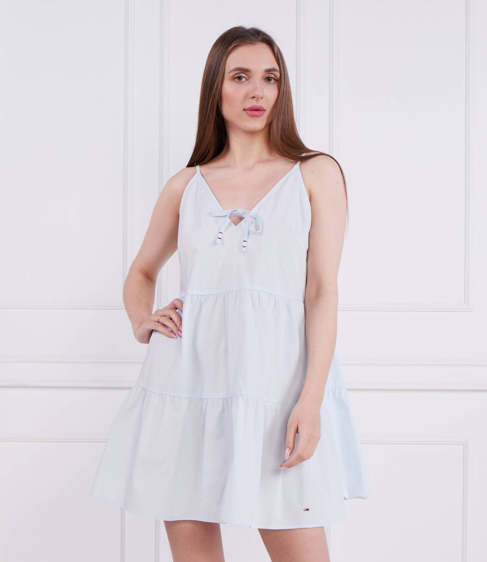 Платье Tommy Jeans - голубой(DW0DW15184)