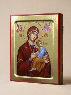 Икона Пресвятой Богородицы, Страстная на дереве: 125 х 160 (Синопсисъ)