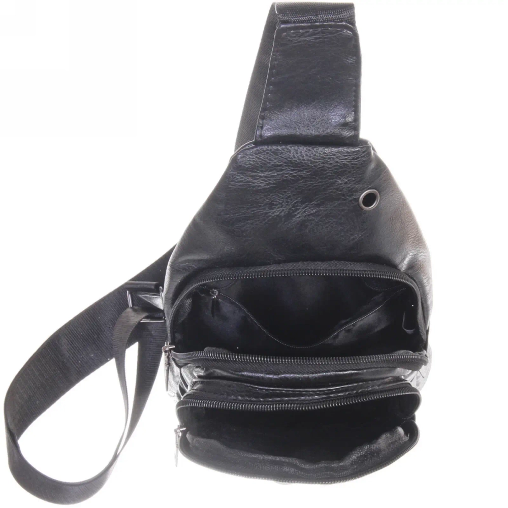 Сумка мужская «Major Hardy», цвет черный, два отделения, 22*17*5,5см