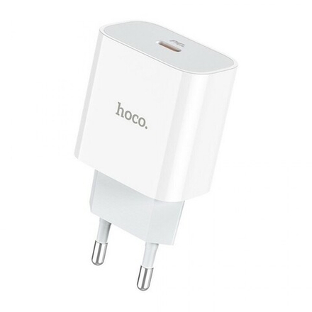 Сетевой адаптер питания HOCO C76A Plus PD 20W (белый)