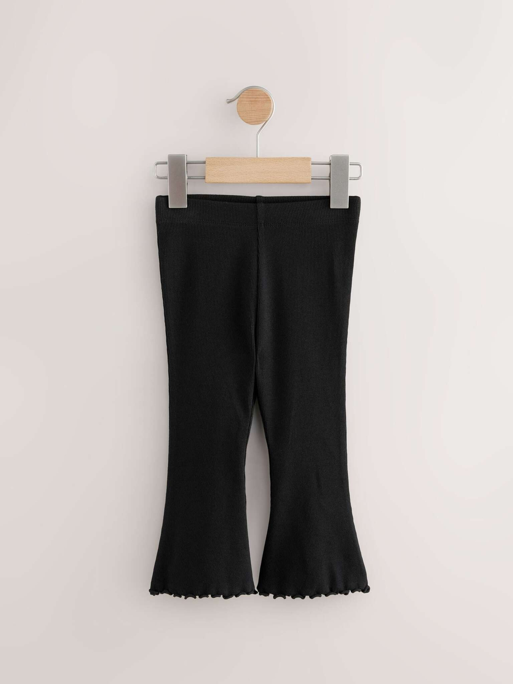 Легинсы-клеш для девочки Next AY1-220, 3 шт., Черный, Бежевый