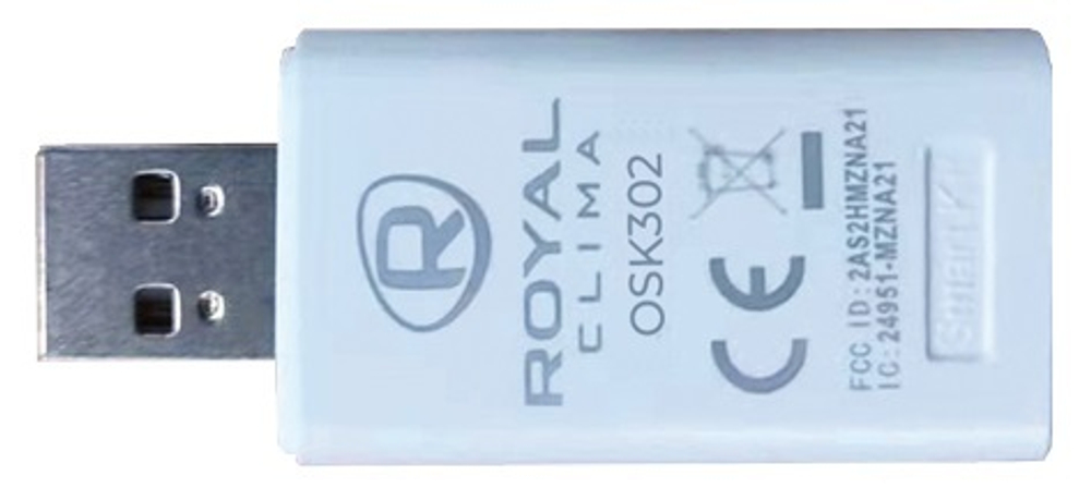 Wi-Fi USB модуль Royal Clima OSK302 для бытовых сплит-систем серии Triumph