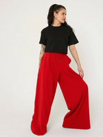 Брюки для парикмахеров ЛАЙМ красные